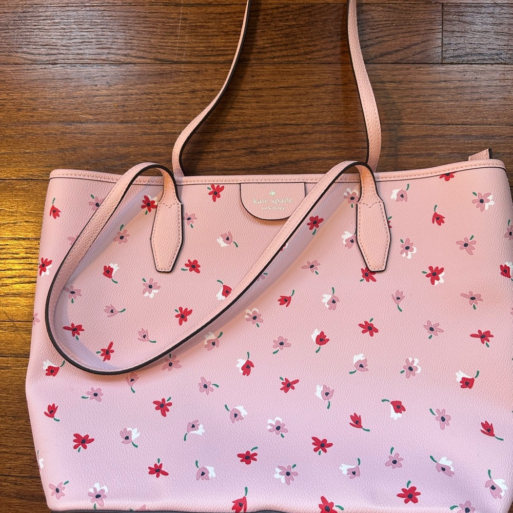 kate spade Pink Floral Print Tote